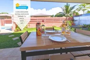 L'Oasis Du Voyageur WiFi AC Pool - Faaone