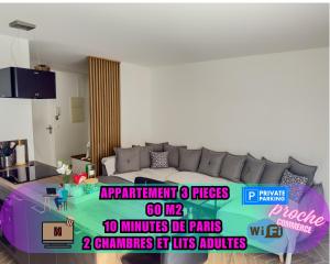 Appartements Appartement cosy a 10 minutes champs Elysee, Trocadero : Appartement 3 Chambres