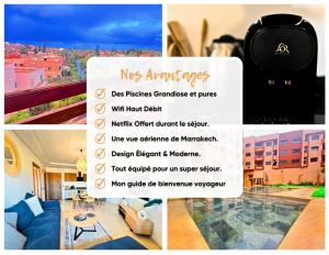 Le Cosy de Gueliz avec Piscine et Belle Vue