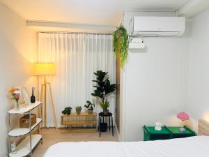 Stay Green, 7 minutes walk from Hongdae Entrance Station and Shinchon Station, spacious separate studio