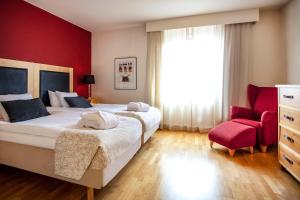 Junior Suite room in Scandic Portalen