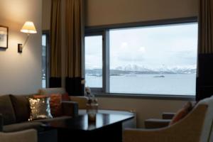 Junior Suite room in Scandic Seilet Hotel