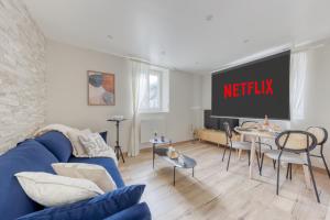 Movie Prestige - Elegant - Moderne - Netflix avec VidéoProjecteur - Stationnement facile