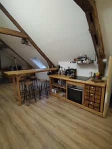 Appartement cœur de ville, studio artistique