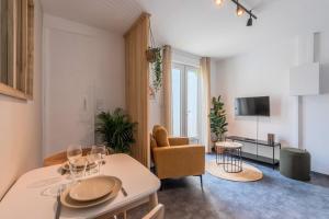Appartements Flat near Parc Barbieux with terrace : photos des chambres