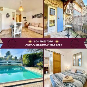 Lou Maestoso - Cosy, Campagne, CLIM, 2 personnes - 3hvězdičkové hotely ve městě Lançon-Provence