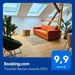 maremar - Aussicht über Gera - 2 Schlafzimmer - Luxus Boxspringbett - Küche - Arbeitsplätze - Highspeed WLAN - Korbussen