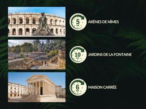 Logement insolite classé - Nîmes Arènes - Parking