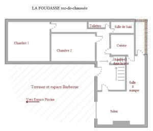 Maisons de vacances Villa LA FOUGASSE avec piscine : photos des chambres
