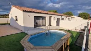 Maison climatisée avec piscine - Saint-Marcel