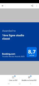 Appartements Coeur du village Barcares acces plage direct studio vue mer exceptionnelle : photos des chambres