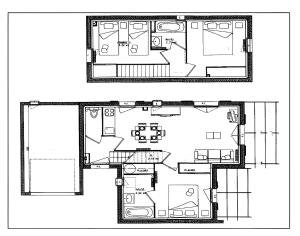 Maisons de vacances Villa climatisee avec piscine : photos des chambres