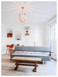 Appartements Cozy 2 pieces a 2 min du metro et 10 min de Paris : photos des chambres