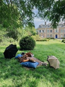 B&B / Chambres d'hotes Chambre d'hotes Sarah - Chateau Le Bas Bleu : photos des chambres