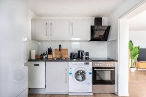 Helles Rooftop Serviced Apartment an der Schweizer Grenze