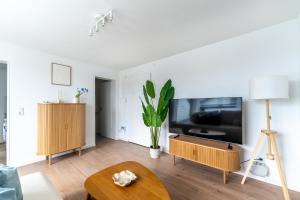Helles Rooftop Serviced Apartment an der Schweizer Grenze