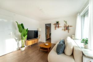 Helles Rooftop Serviced Apartment an der Schweizer Grenze