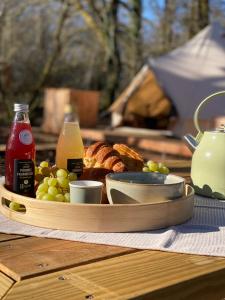 Tentes de luxe Tente avec jacuzzi vue lac 1 : Tente