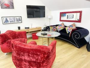 Maisons de vacances Chez Louis le Tonnelier, Sauna et espace detente prives : photos des chambres