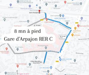 Luxe Neuf - 8mn pied RER C-Paris-Eiffel Tower, Parking Rue Gratuit, Balcon Privé, Matelas Bultex 160x200, Ascenseur, Hôpital dArpajon