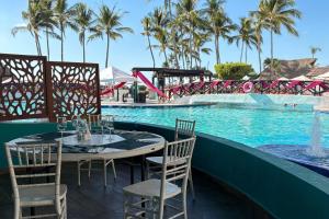 Partial View with bars and beach access!