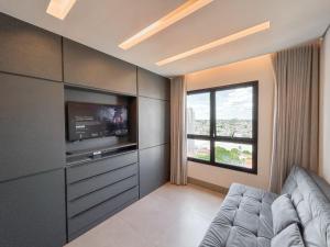 Loft Confortável e Elegante com Quarto Fechado