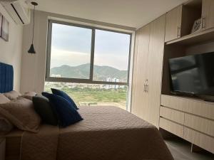 Rodadero sur, 12th floor diagonal view to the cute sea