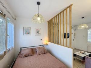 Appartement F1 avec Terrasse et Clim, à 650m des Thermes - Lamalou-les-Bains - FR-1-451-191