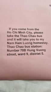 Homestay Nam Hàm Luông