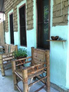 Pai casita resort,Inspiration Mud house -living room-AC- -workspace
