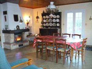 Gite la fougère vue sur la campagne