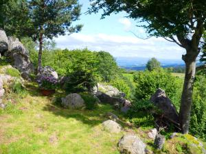 Gite la fougère vue sur la campagne