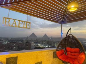 شقة فندقية مع اطلالة مميزة علي الاهرامات