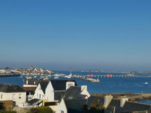 Studio vue mer roscoff et île de batz