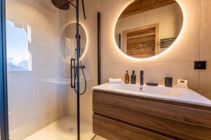 Chalets Le Chalet Baan - avec vue sur les montagnes : photos des chambres