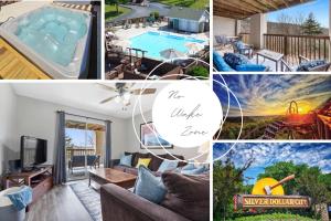 The Cove No Wake Zone 21-2 By SDC, Big Deck, Pool, Hot Tub, By Lake