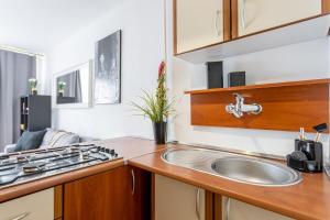 Urban Chic - Cozy One-Bedroom in Warsaws Vibrant Center, Żelazna Street