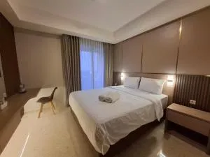 Luxury Sea View Free WIFI Nice and Cozy Gold Coast Apartment PIK Next to Oakwood Hotel by Blezz - Dadap 1