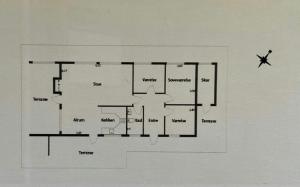 Wooden House In The Dunes Close To The Sea