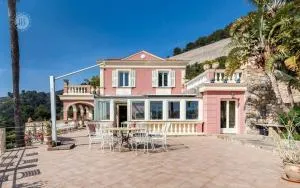 Villa Caroleo-Sleeps 20-Pool-Sea Views-pets - أوسبيداليتي