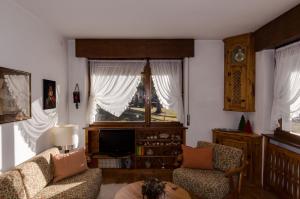 Overlooking the Dolomites