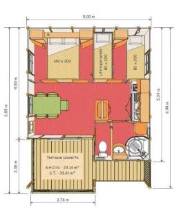 Chalets Chalet 3 etoiles - Piscine - ccb0fdc : photos des chambres