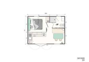 Campings Camping 3 etoiles - Piscine - ccb0ffa : photos des chambres