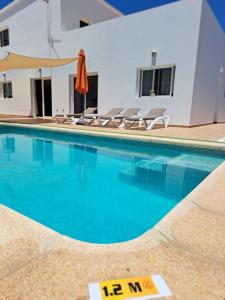 Casa piscina privada climatizada Tarajalejo 3 habitaciones