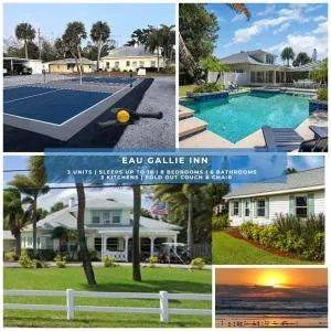 3 Units Sleeps 17 Pool Pickleball Beaches - West Melbourne