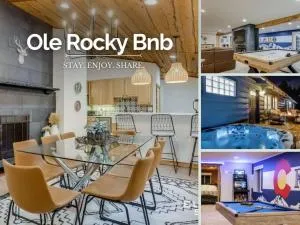 Mountain Mansion With A Hot Tub And A Sauna - 埃弗格林