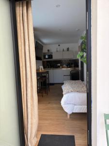 Appartements Studio Prestige Le Chene Dore Climatise avec terrasse au coeur du centre touristique cite des loisirs 200 m du Galaxie parking gratuit privatif : photos des chambres