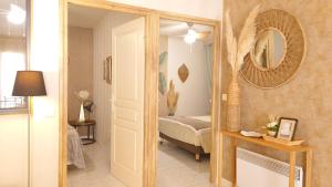 Appartements La Maison d -Isa Meze appartement RdC : photos des chambres