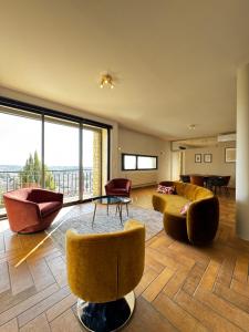 Maisons de vacances Les Haut de Beaumes - Vue panoramique - Climatise : photos des chambres
