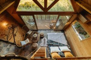 Tentes de luxe Cabane La Fontaine du Figuier : photos des chambres